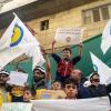 بيان شكر من الدفاع المدني السوري للمتظاهرين في ساحات الحرية في جمعة روسيا تقتلنا والدفاع المدني ينقذنا