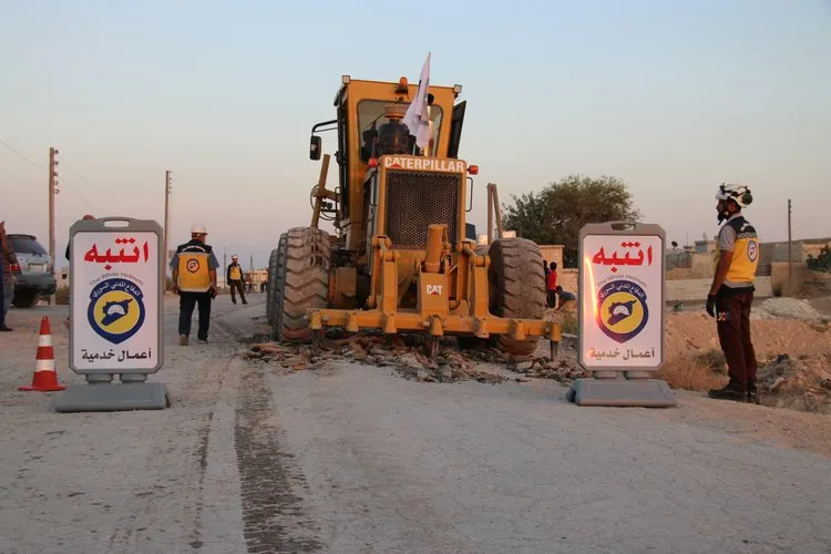 New 8500-Meter Road Project Underway to Enhance Road Infrastructure for Civilians in Eastern Aleppo