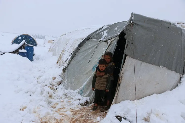 The White Helmets response in camps and on roads in Northwest Syria January 2022